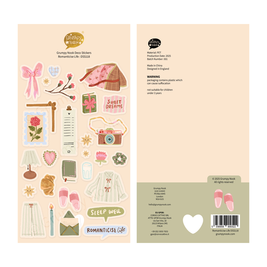 Stickers décoratifs | Grumpy Nook | Romanticise Life