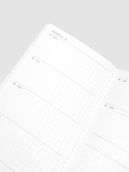 Cloth & Paper | Agenda hebdomadaire 2027 | A5 Slim