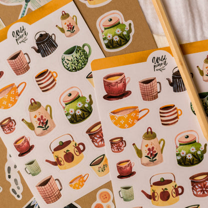 Decorative Stickers | Wild Pencil Studio | Autumn mugs