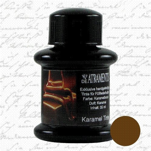 Encre parfumée pour stylo plume | De Atramentis | Caramel – brun - De Atramentis - millenotes