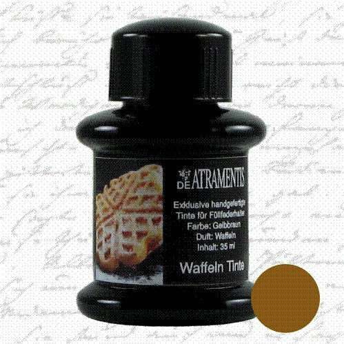 Encre parfumée pour stylo plume | De Atramentis | Gaufre – brun jaune - De Atramentis - millenotes
