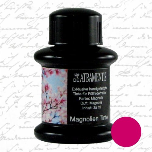 Encre parfumée pour stylo plume | De Atramentis | Magnolia – rose poudré - De Atramentis - millenotes
