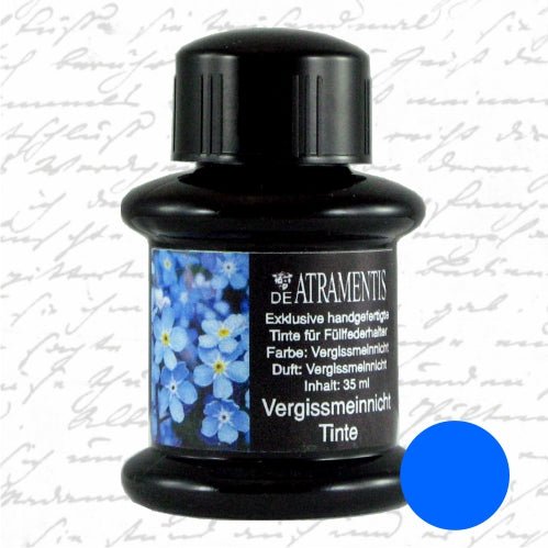 Encre parfumée pour stylo plume | De Atramentis | Myosotis – bleu myosotis - De Atramentis - millenotes