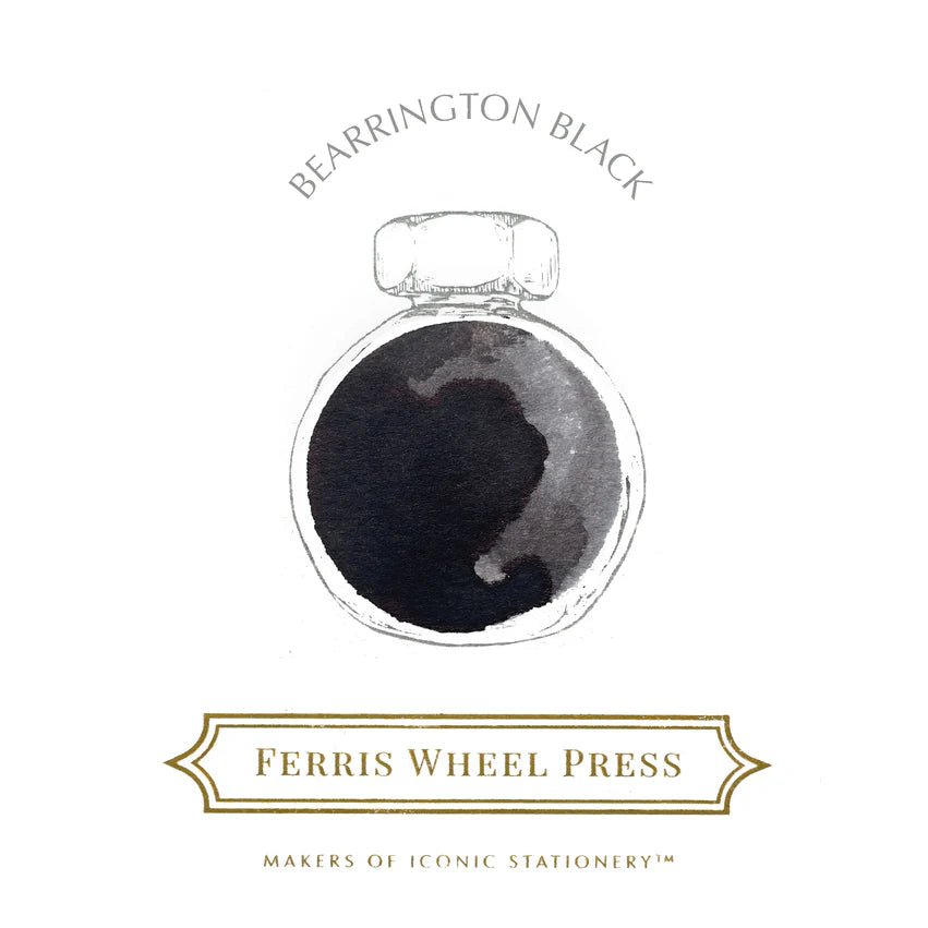 Encre pour stylo plume Ferris Wheel Press | Bearrington Black - Ferris Wheel Press - millenotes