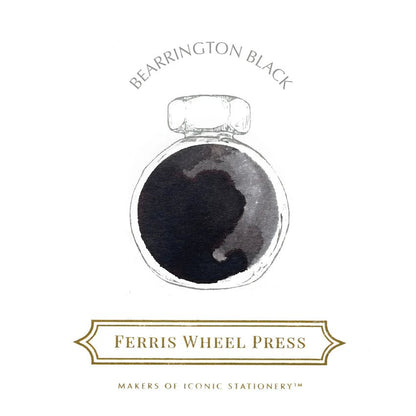 Encre pour stylo plume Ferris Wheel Press | Bearrington Black - Ferris Wheel Press - millenotes