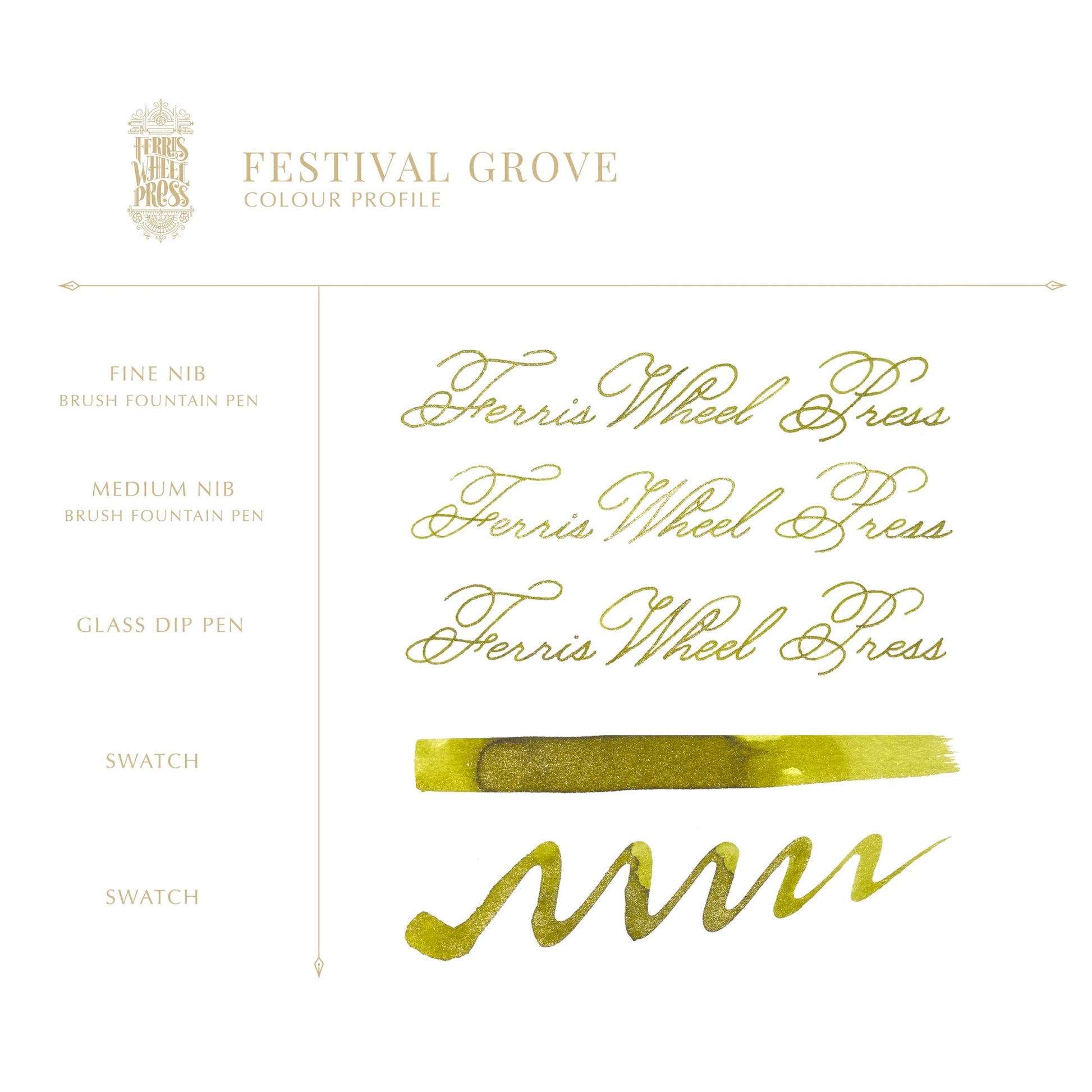 Encre pour stylo plume Ferris Wheel Press | Festival Grove - Ferris Wheel Press - millenotes