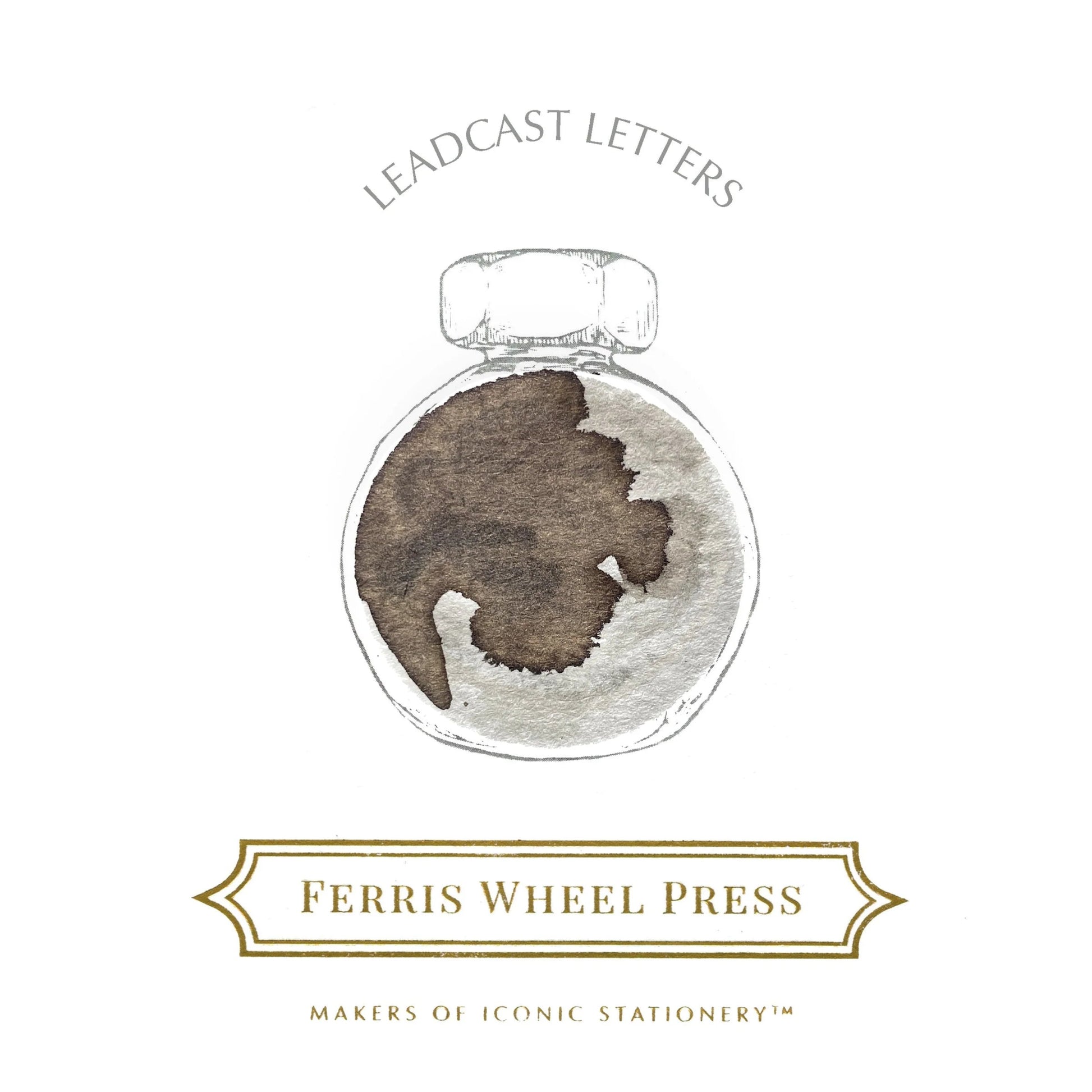 Encre pour stylo plume Ferris Wheel Press | Leadcast Letters - Ferris Wheel Press - millenotes