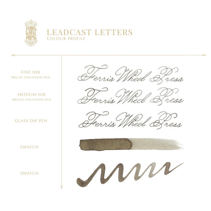 Encre pour stylo plume Ferris Wheel Press | Leadcast Letters - Ferris Wheel Press - millenotes