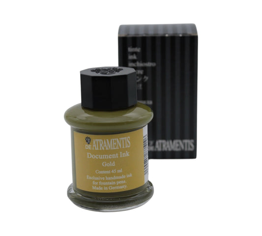 Encre pour stylo plume waterproof | De Atramentis | Or - De Atramentis - millenotes