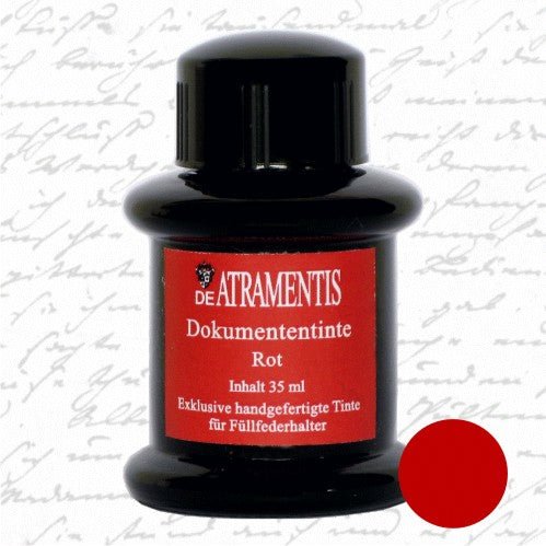 Encre pour stylo plume waterproof | De Atramentis | Rouge - De Atramentis - millenotes