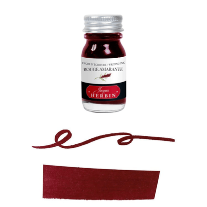 Encre Stylo plume J. Herbin flacon 10ml - Jacques Herbin - Rouge Amarante - millenotes