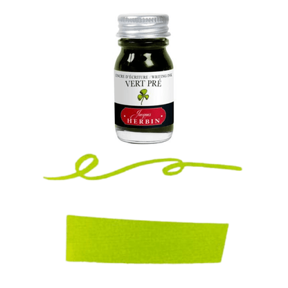 Encre Stylo plume J. Herbin flacon 10ml - Jacques Herbin - Vert pré - millenotes