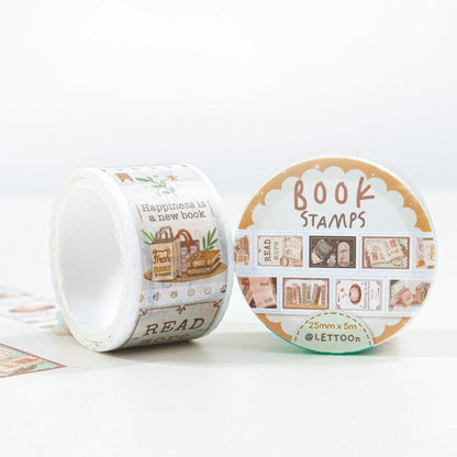 Ensemble de deux washi tape | Lovely Reading Time - LETTOON - millenotes