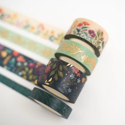 Ensemble de washi tape Archer & Olive | Signature Floral - Archer & Olive - millenotes