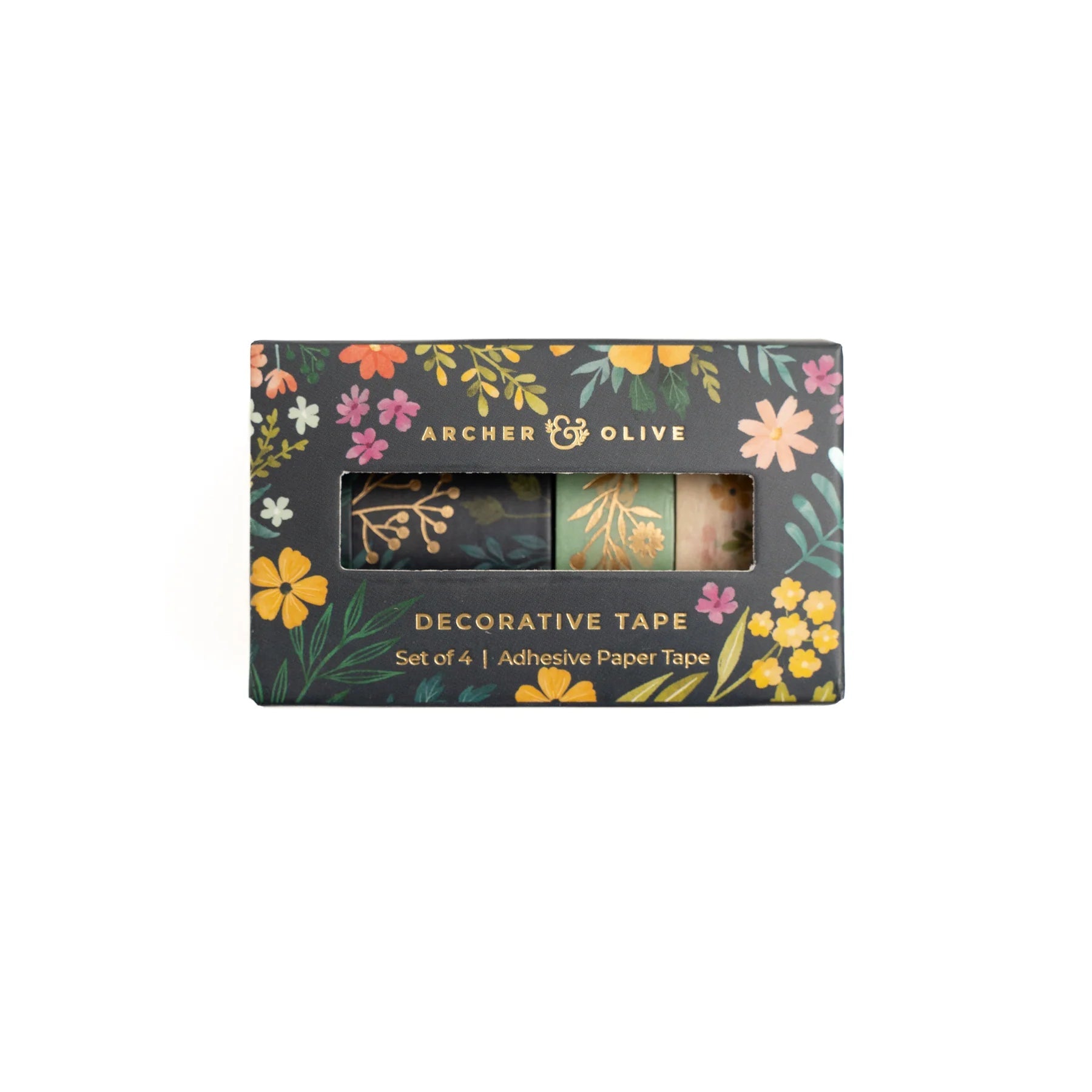 Ensemble de washi tape Archer & Olive | Signature Floral - Archer & Olive - millenotes