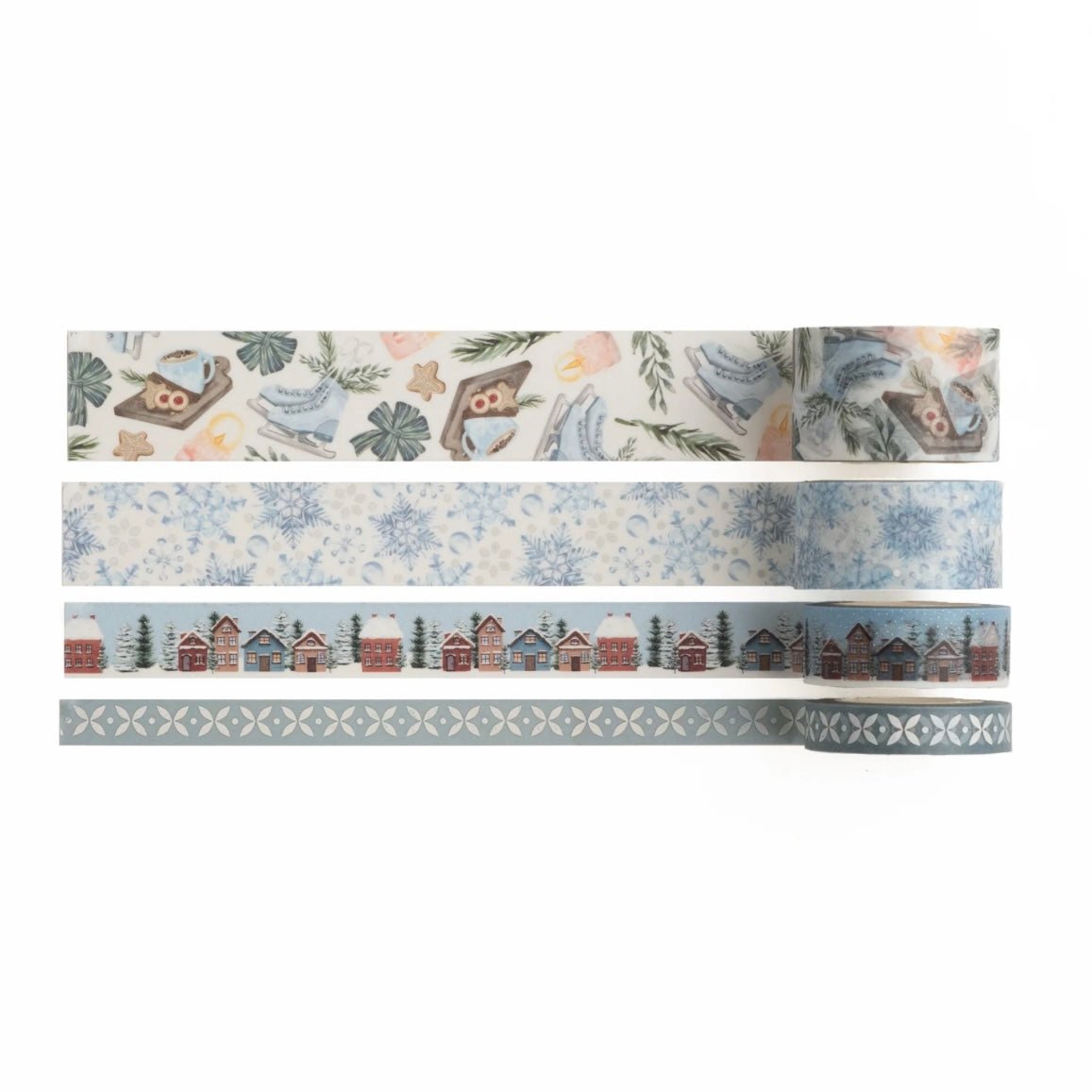 Ensemble de washi tape Archer & Olive | Snowflake Storybook - Archer & Olive - millenotes