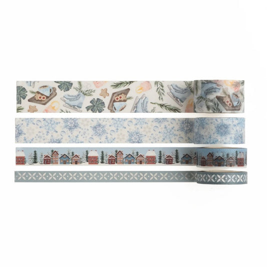 Ensemble de washi tape Archer & Olive | Snowflake Storybook - Archer & Olive - millenotes