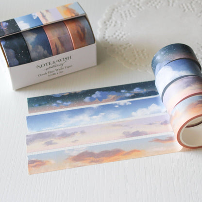 Ensemble de washi tape | Note & Wish | Cloudy Days - Note & Wish - millenotes