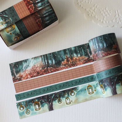 Ensemble de washi tape | Note & Wish | Enchanted Forest - Note & Wish - millenotes