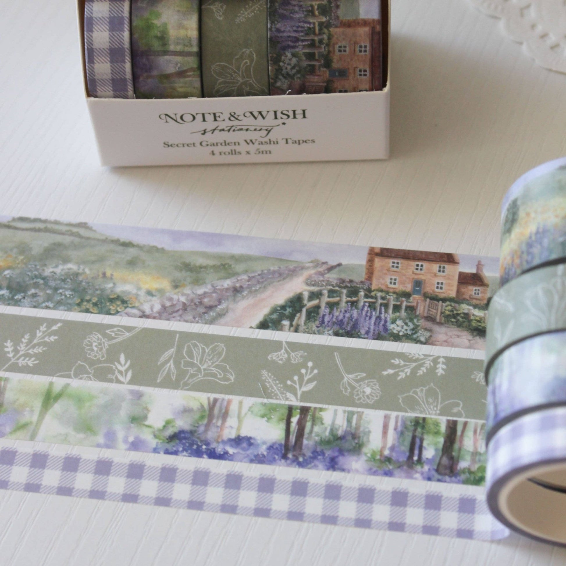 Ensemble de washi tape | Note & Wish | Secret Garden - Note & Wish - millenotes