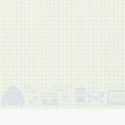 Eric Small Things x Kleid | Classeur de notes A5 | Blanc - Eric Small Things x Kleid - millenotes