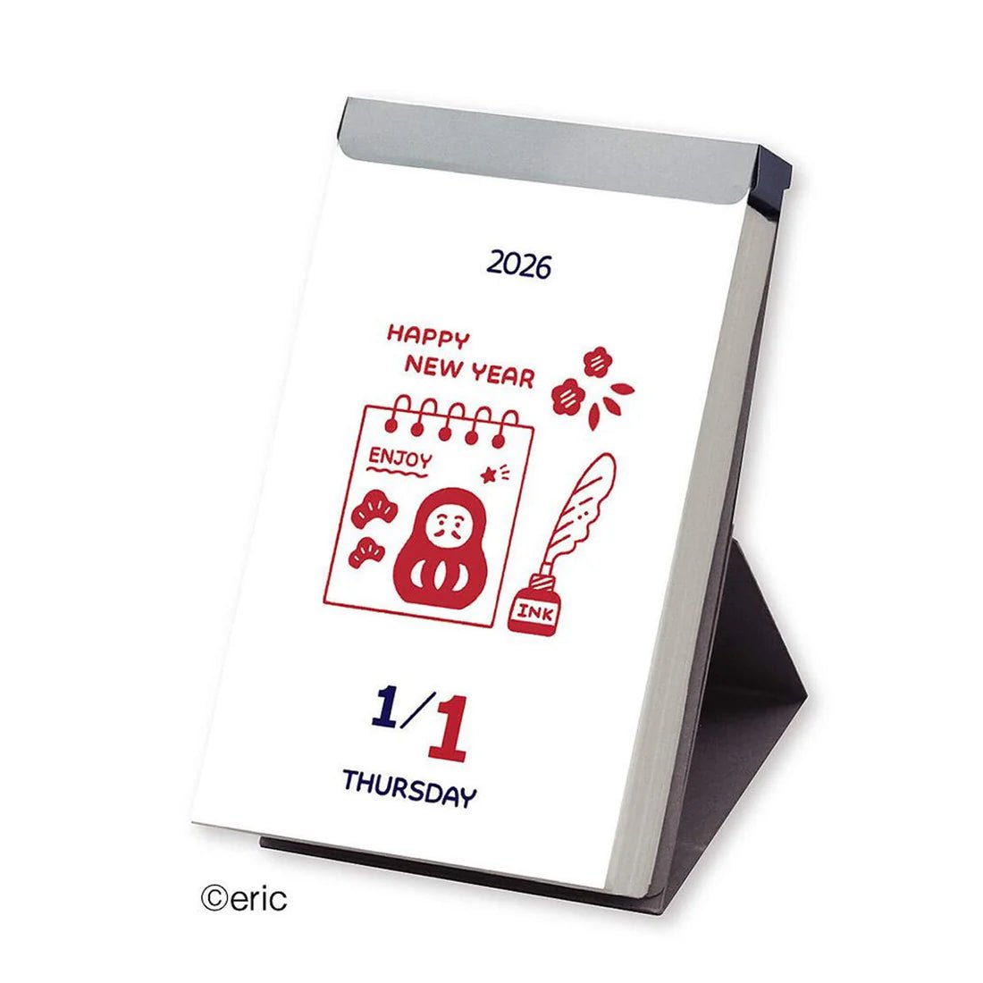 Eric Small Things x Shinnippon | Calendrier journalier 2026 - Eric Small Things x Shinnippon - millenotes