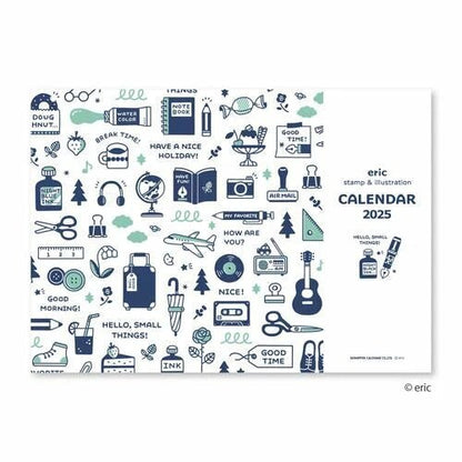 Eric Small Things x Shinnippon | Calendrier mural 2026 - Eric Small Things x Shinnippon - millenotes