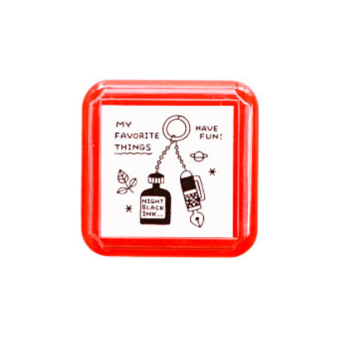 Eric x Sanby | Tampon pré - encré | Key chain - Eric x Sanby - millenotes