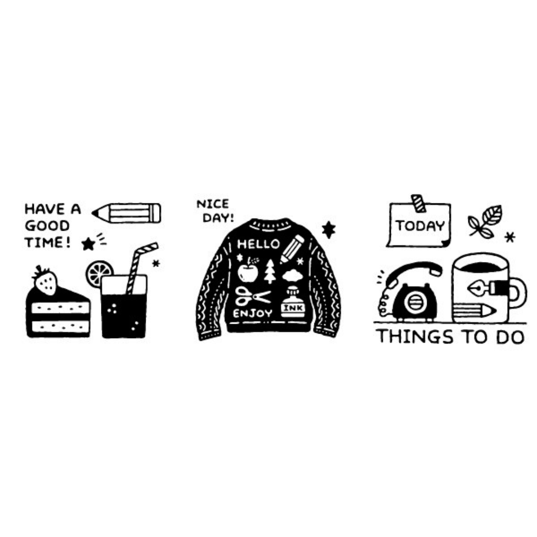 Eric x Sanby | Tampon pré - encré | Things to do - Eric x Sanby - millenotes