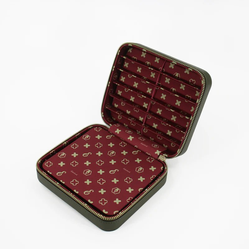 Esterbrook Pens Nook | Étui à stylo plume | Moss Green | 12 stylos - Esterbrook - millenotes