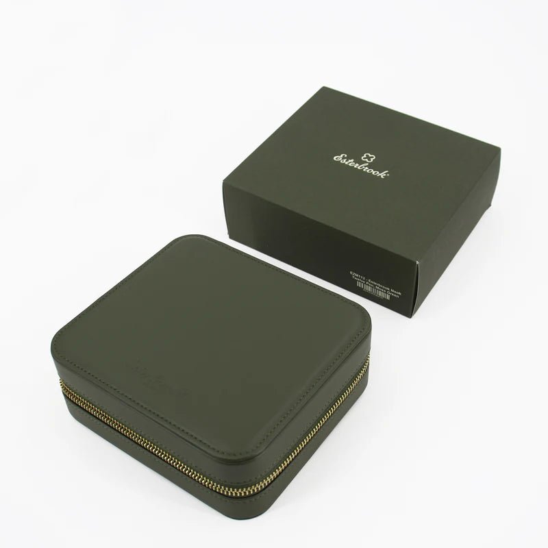 Esterbrook Pens Nook | Étui à stylo plume | Moss Green | 12 stylos - Esterbrook - millenotes