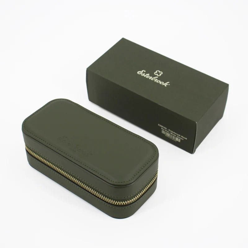 Esterbrook Pens Nook | Étui à stylo plume | Moss Green | 6 stylos - Esterbrook - millenotes
