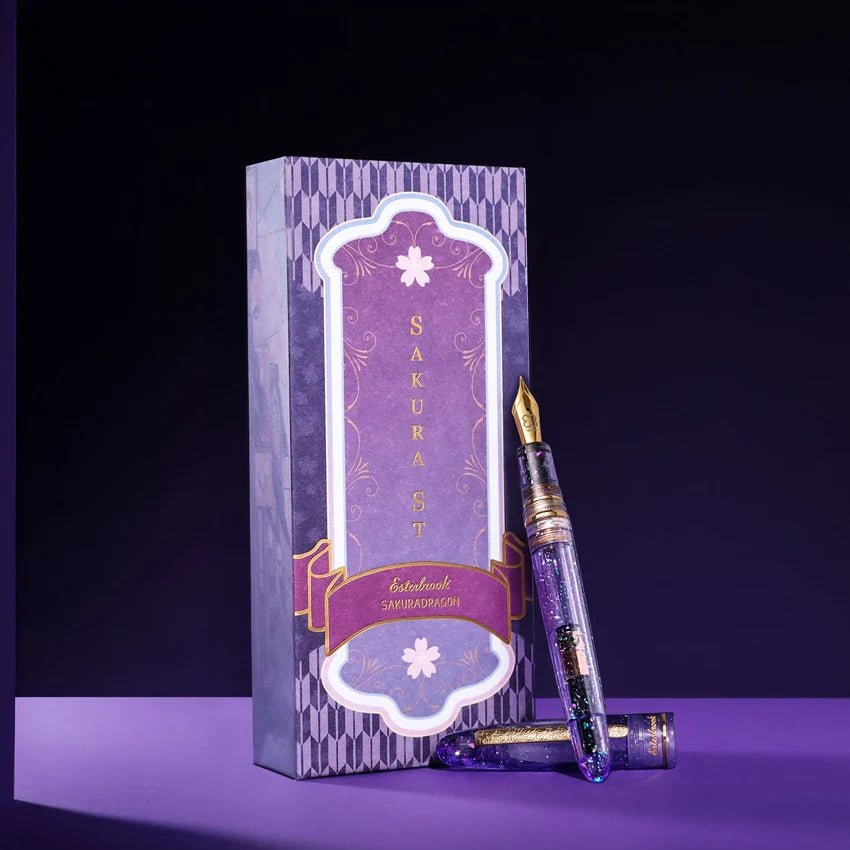 Esterbrook x SAKURADRAGON | Estie Sakura Street | Stylo plume édition limitée - Esterbrook - Extra-fine - millenotes