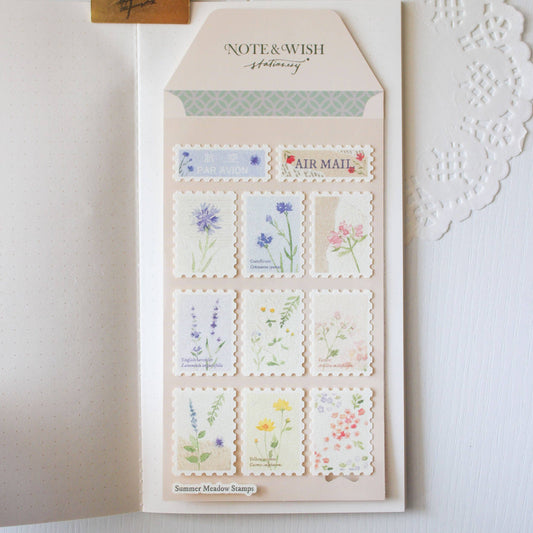 Stickers décoratifs | Note & Wish | Summer Meadow Stamps