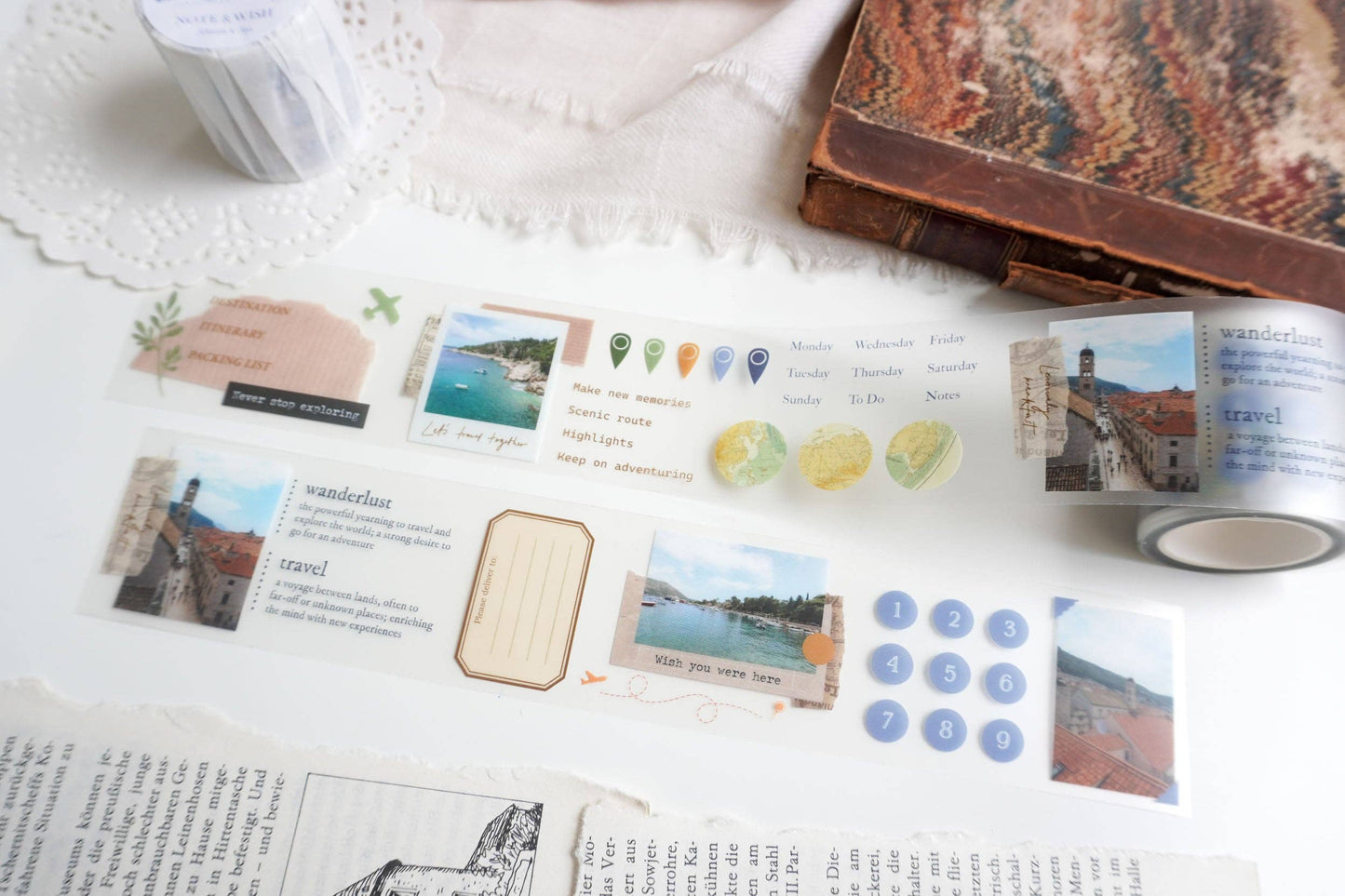 PET tape | Note & Wish | Wanderlust