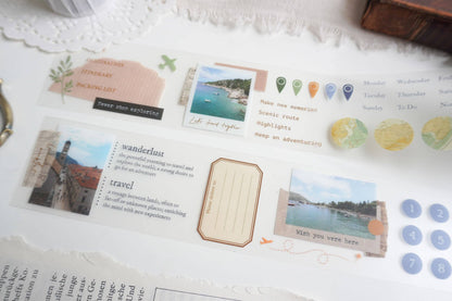 PET tape | Note & Wish | Wanderlust