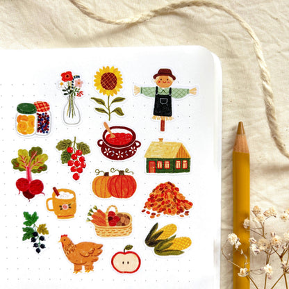 Decorative stickers | Och Monika | Harvest Time