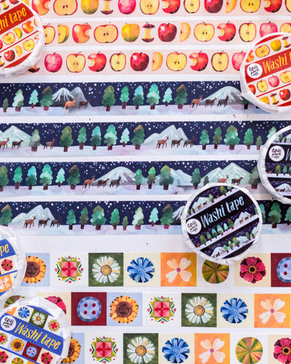 Washi tape | Wild Pencil Studio | Winter Night