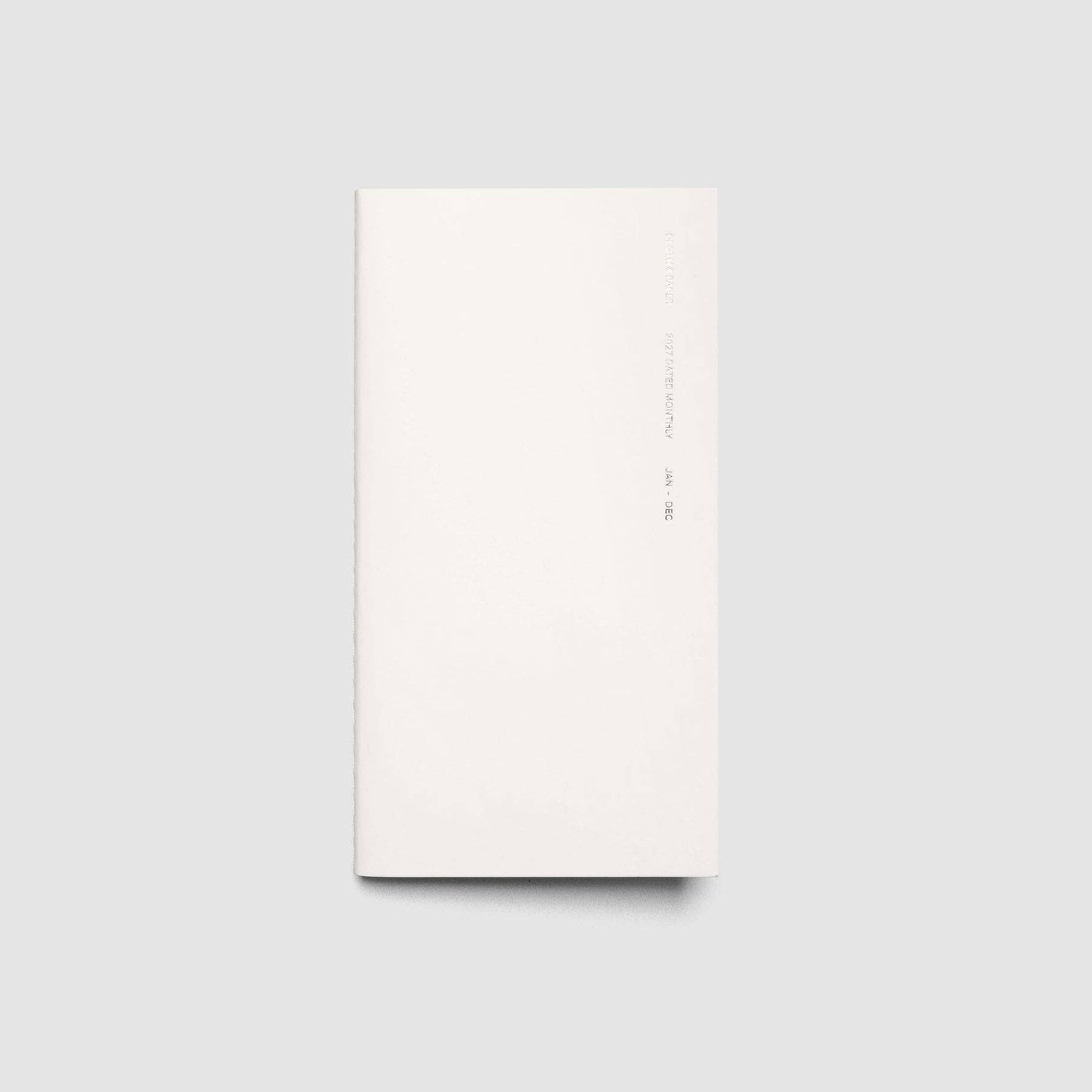 Cloth & Paper | Miesięczny planer 2027 | Pocket Plus