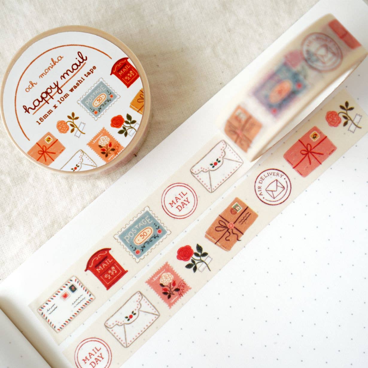 Washi tape | Och Monika | Happy mail