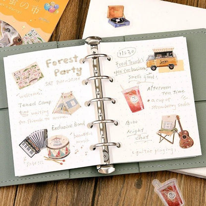 Flake Stickers | BGM | Let’s Party - BGM - millenotes