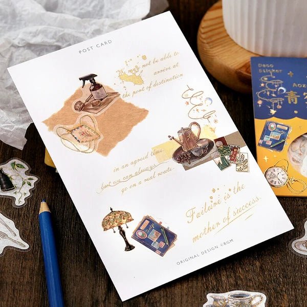 Flake Stickers | BGM | Vintage Zakka - BGM - millenotes