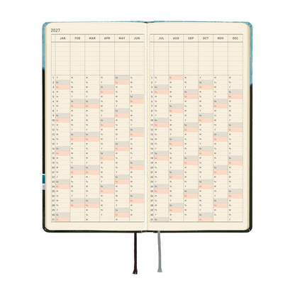Hobonichi 2027 Weeks | Hiroko Kubota: Meteor Shower - Hobonichi Techo - millenotes