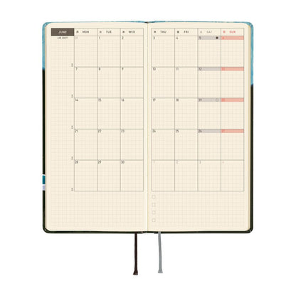 Hobonichi 2027 Weeks | Hiroko Kubota: Meteor Shower - Hobonichi Techo - millenotes