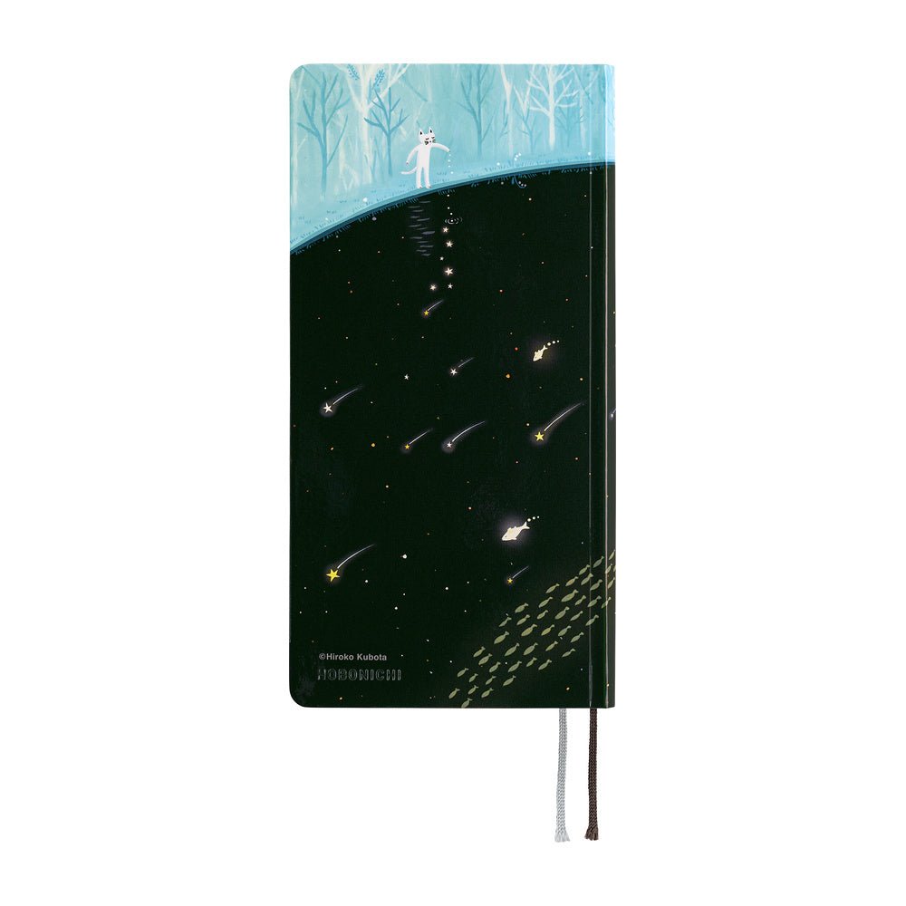 Hobonichi 2027 Weeks | Hiroko Kubota: Meteor Shower - Hobonichi Techo - millenotes