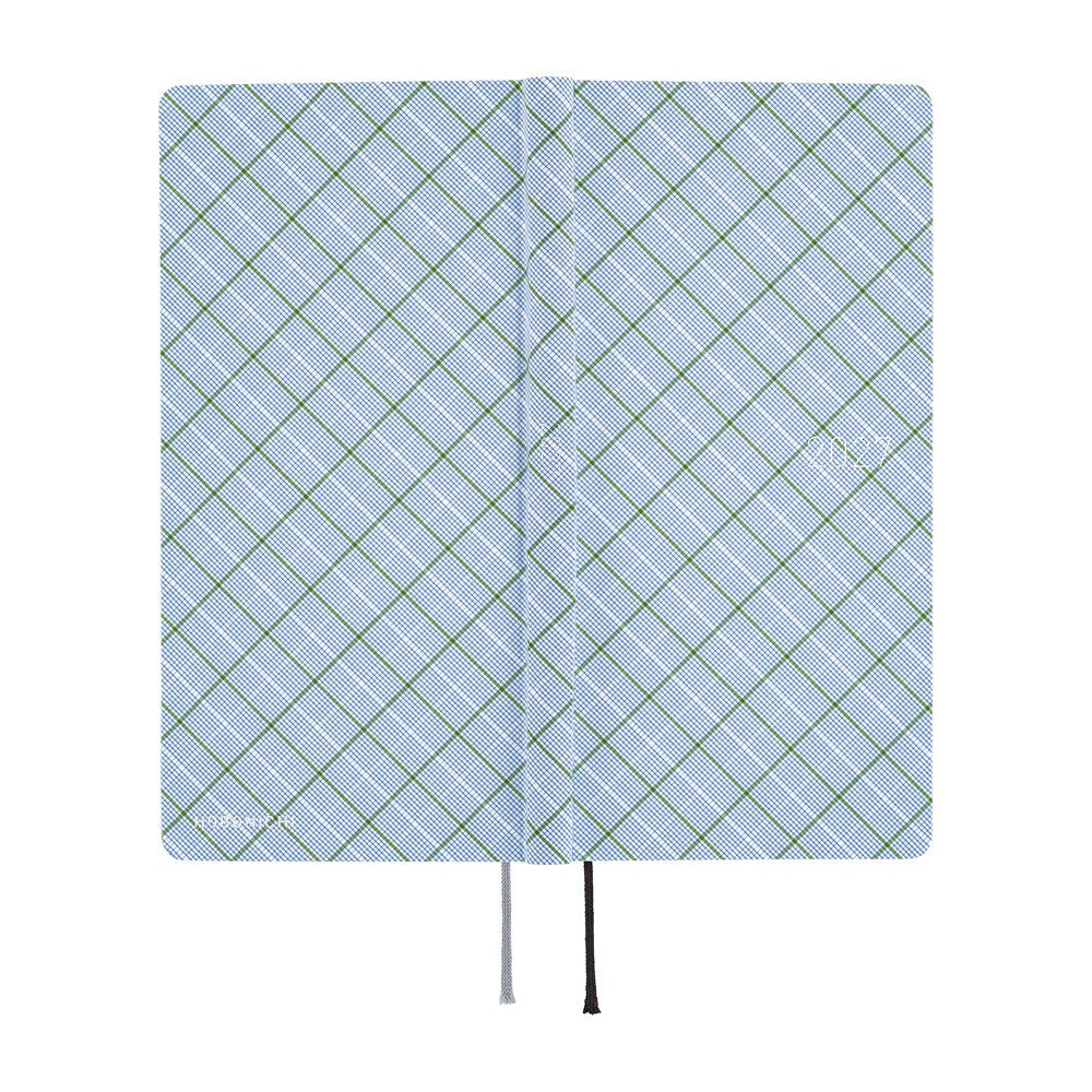Hobonichi 2027 Weeks | Shirt Fabric: Graph Plaid - Hobonichi Techo - millenotes
