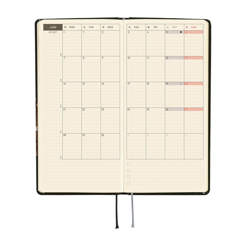 Hobonichi 2027 Weeks | tanakadaisuke: Starlight - Hobonichi Techo - millenotes
