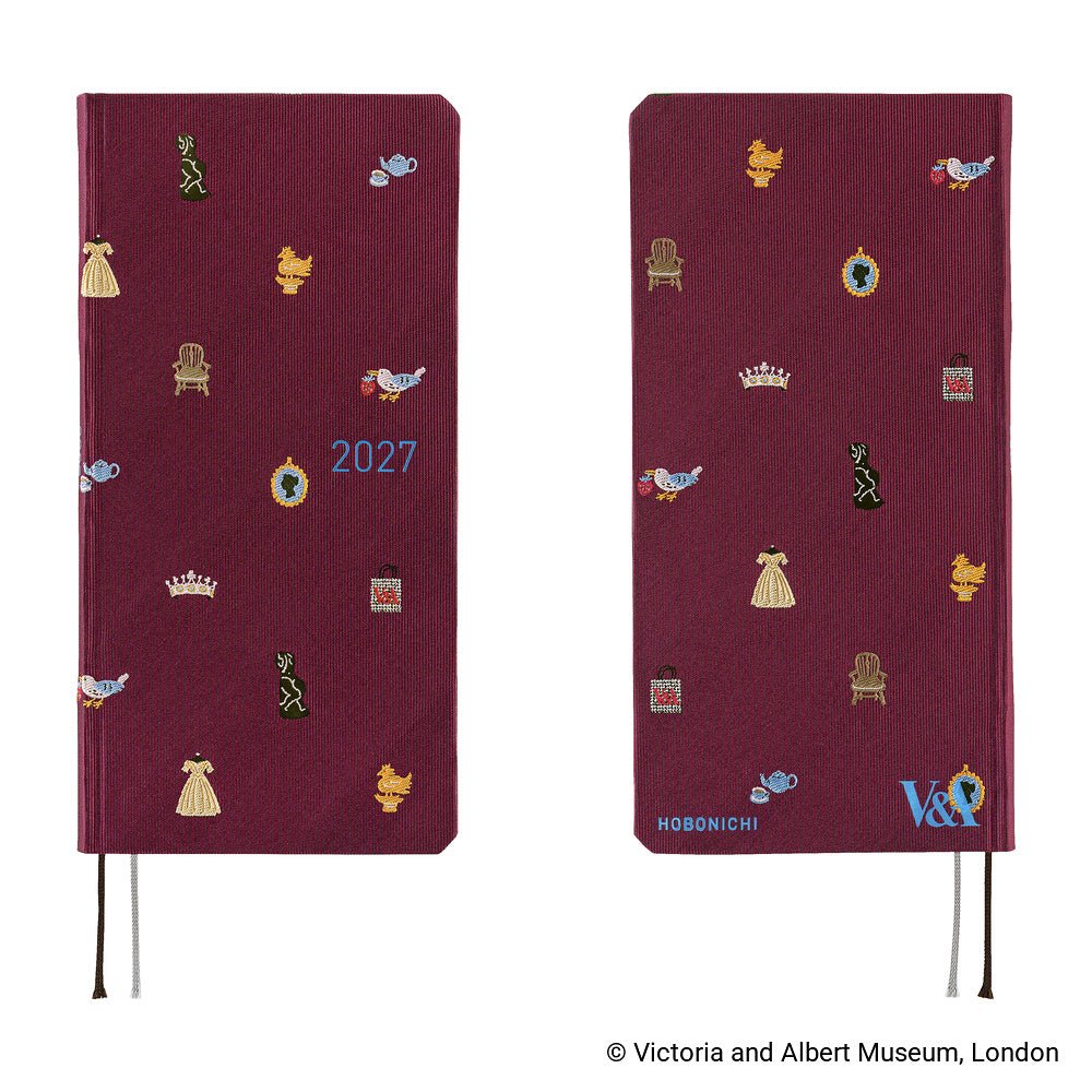 Hobonichi 2027 Weeks | V&A Series: Welcome to the V&A - Hobonichi Techo - millenotes