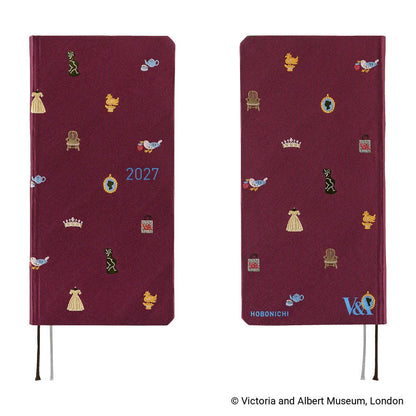 Hobonichi 2027 Weeks | V&A Series: Welcome to the V&A - Hobonichi Techo - millenotes