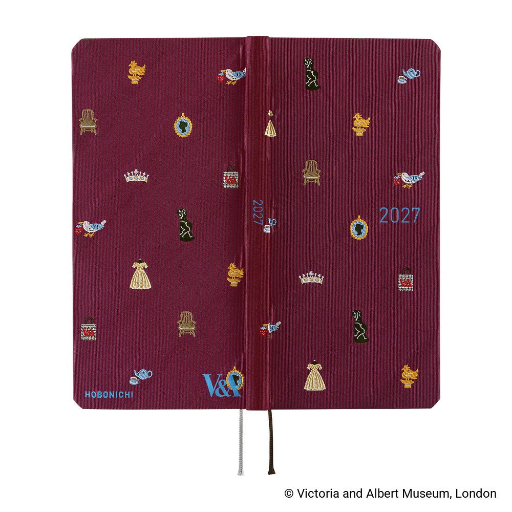 Hobonichi 2027 Weeks | V&A Series: Welcome to the V&A - Hobonichi Techo - millenotes